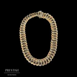 Collier maille américaine
