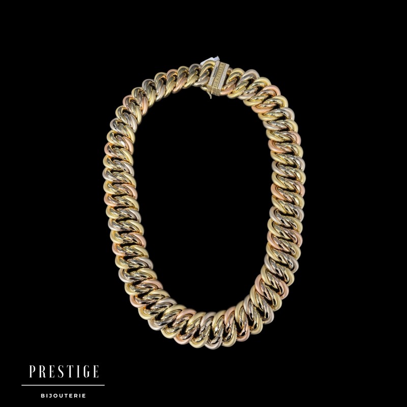 Collier maille américaine