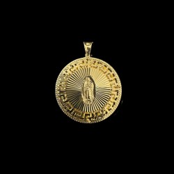 PENDENTIF ROND OR 750/ml