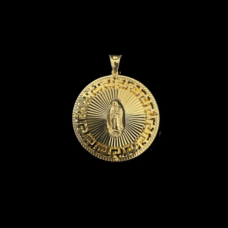 PENDENTIF ROND OR 750/ml