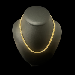 Collier Torsadé 3 rang or 750/ml