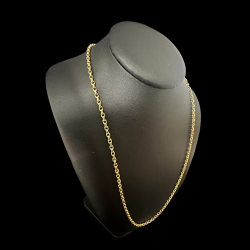 Collier forçat Facette or 750/ml