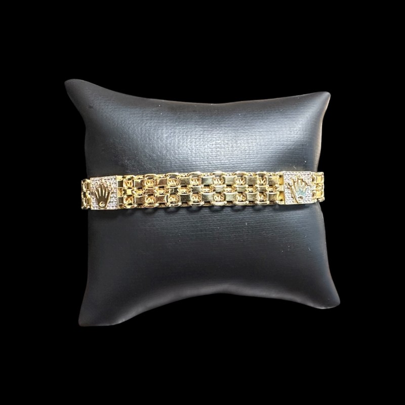 BRACELET PIERRE OR 750/ml