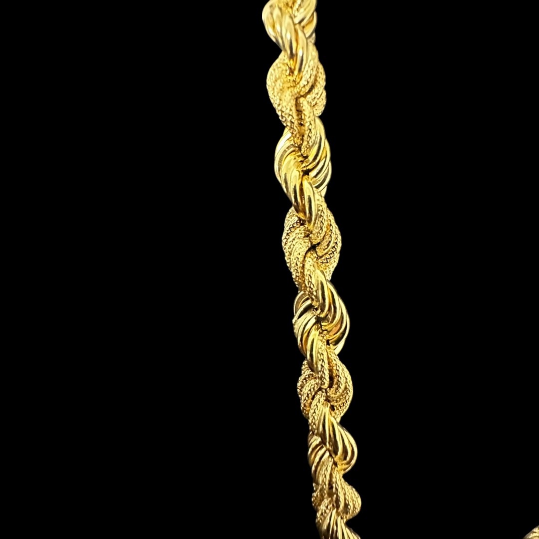 COLLIER MAILLE TORSADÉE OR 18k