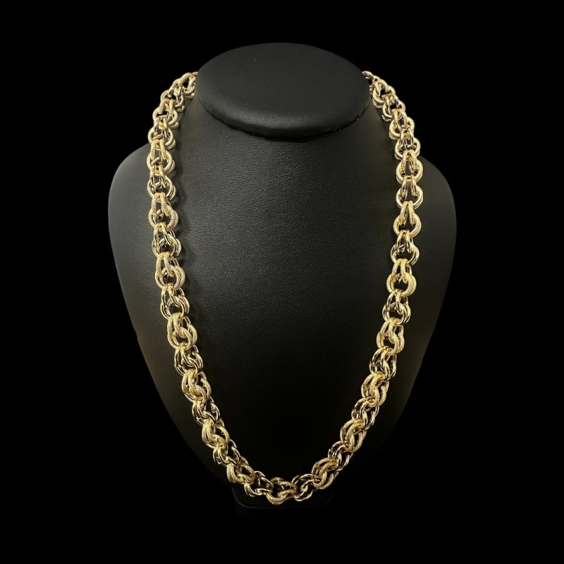 COLLIER MAILLE GROS SIROP OR 750/ml