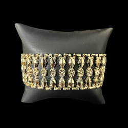 BRACELET MAILLE ÉGYPTIENNE OR 750/ml