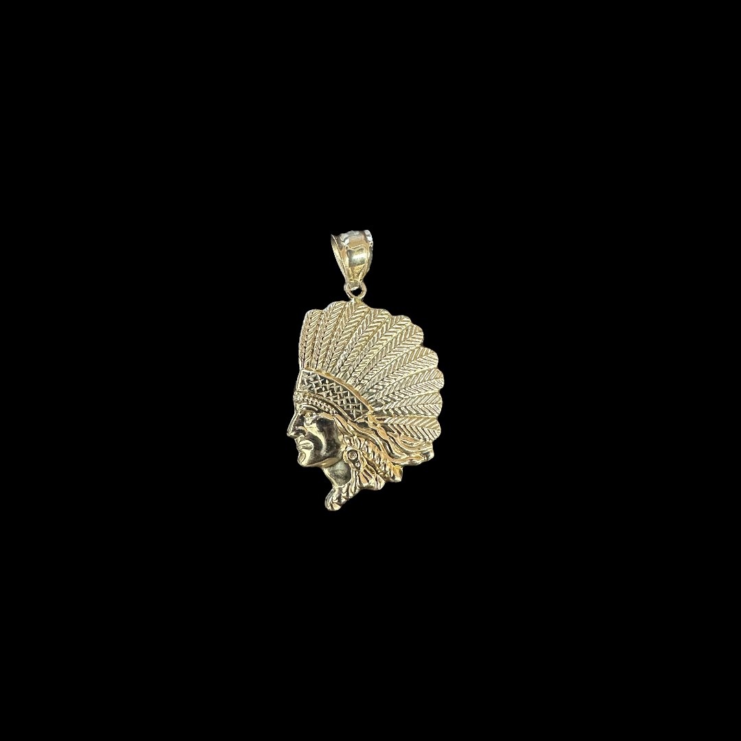 PENDENTIF APACHE OR 18k