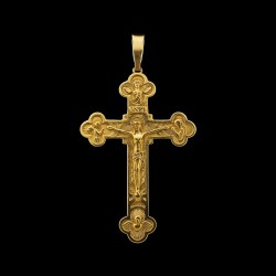 PENDENTIF CROIX ROYAL OR 18k