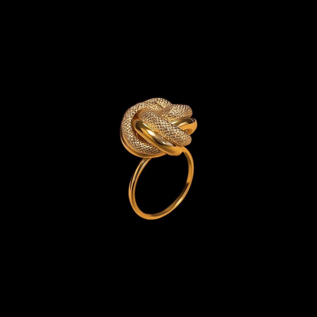 BAGUE NOEUD OR 18k