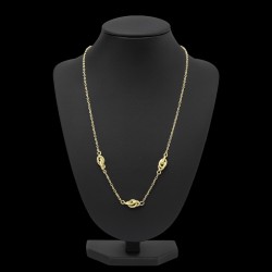 COLLIER MAILLE FORÇAT OR 18k