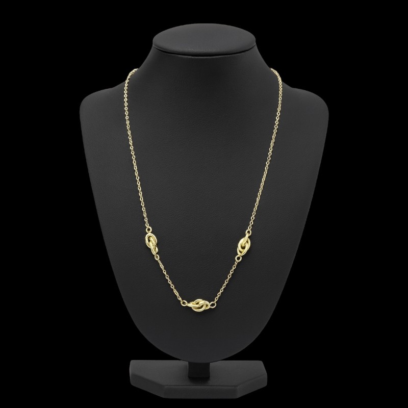 COLLIER MAILLE FORÇAT OR 18k