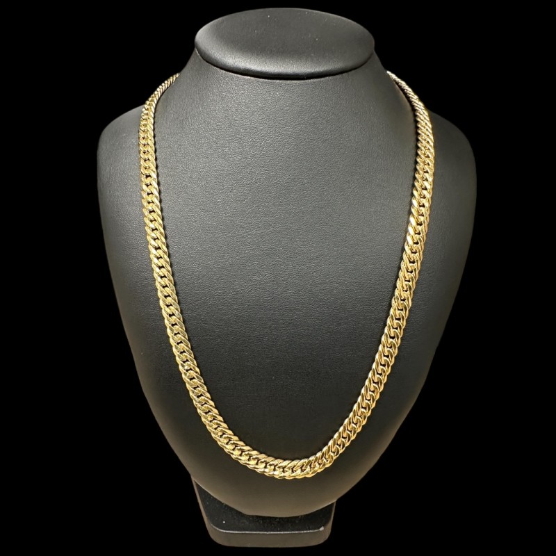 COLLIER MAILLE GOURMETTE -0,8cm- OR 18k