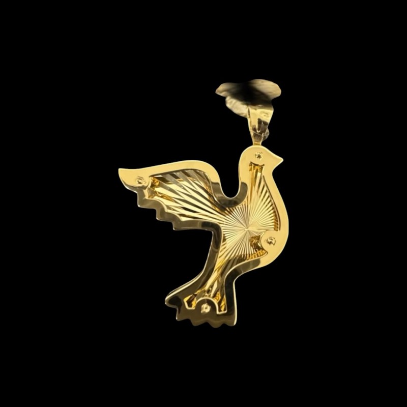 PENDENTIF OISEAU OR 750/ml