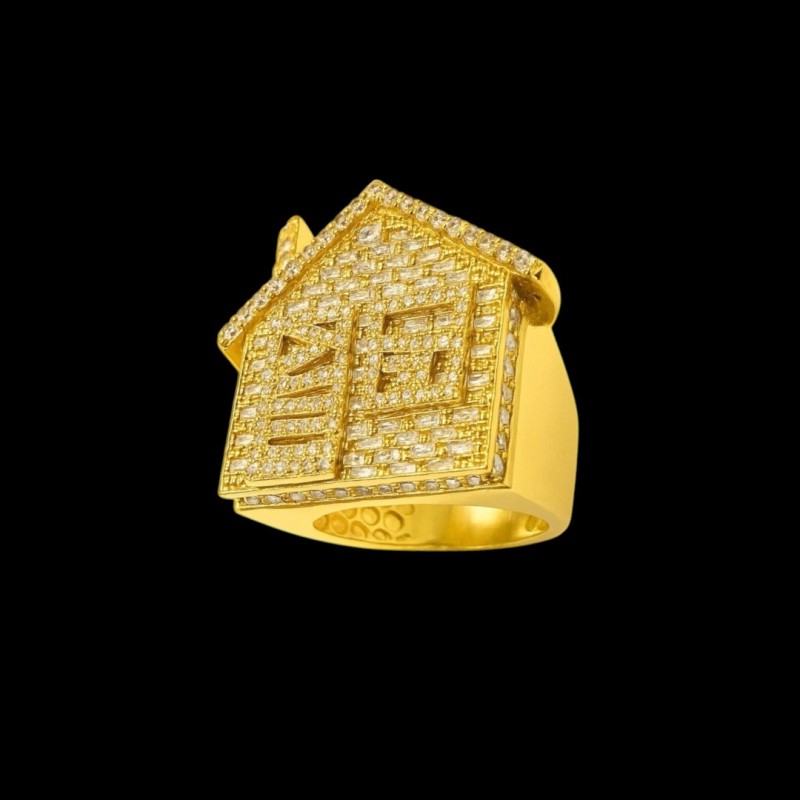 CHEVALIERE HOUSE EN OR 18k