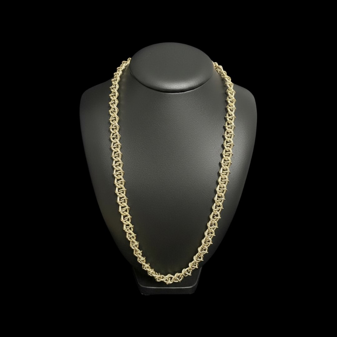 COLLIER MAILLE DIVERS 18k