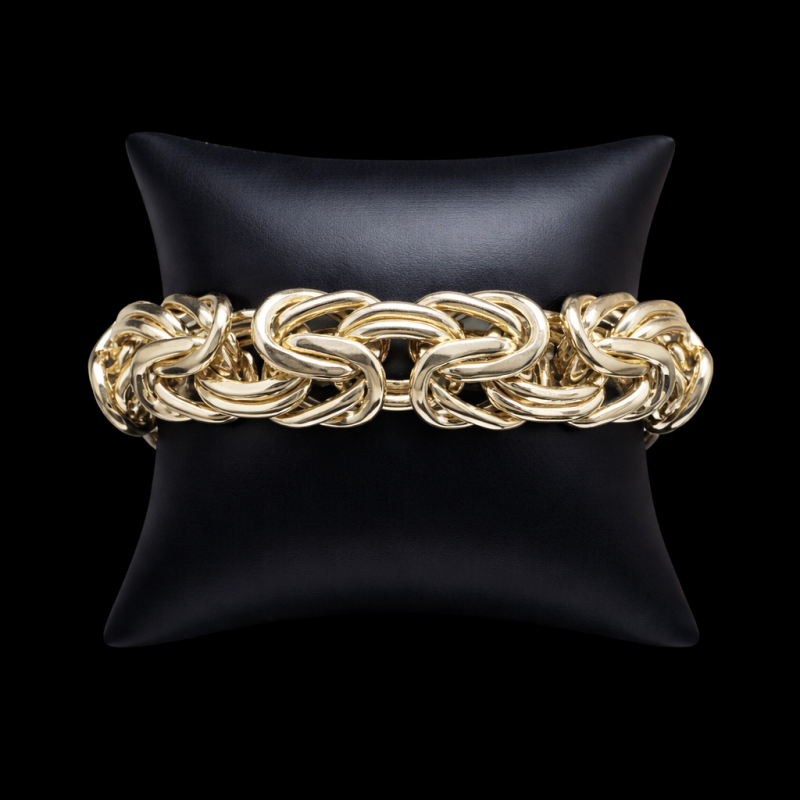 BRACELET MAILLE ROYALE 18K