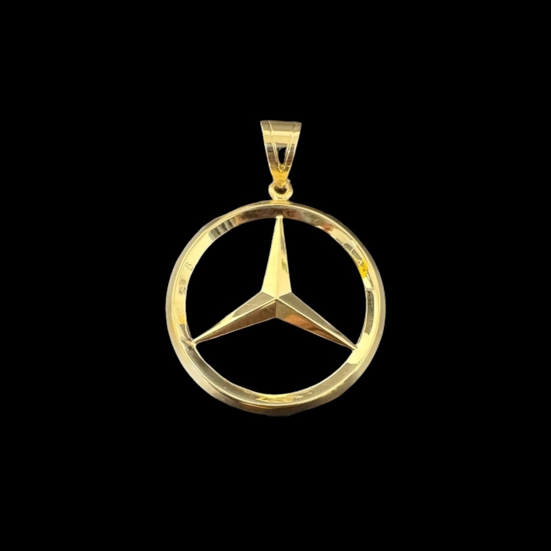 PENDENTIF ÉTOILE 3 BRANCHES 18k