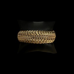 BRACELET MAILLE SORCIERE OR 18K