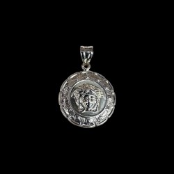 PENDENTIF CERCLE MEDUSA - OR 18k