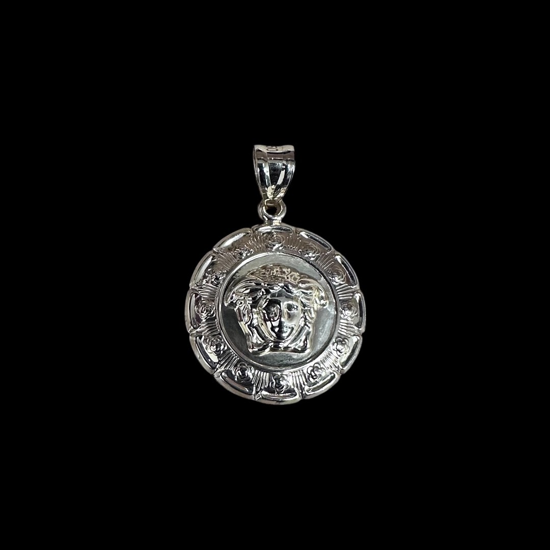 PENDENTIF CERCLE MEDUSA - OR 18k
