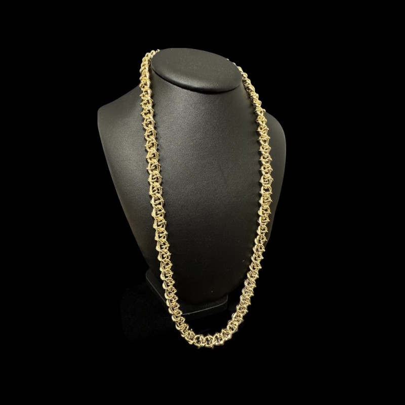 COLLIER MAILLE 8 - 70 cm - OR 750 /ml