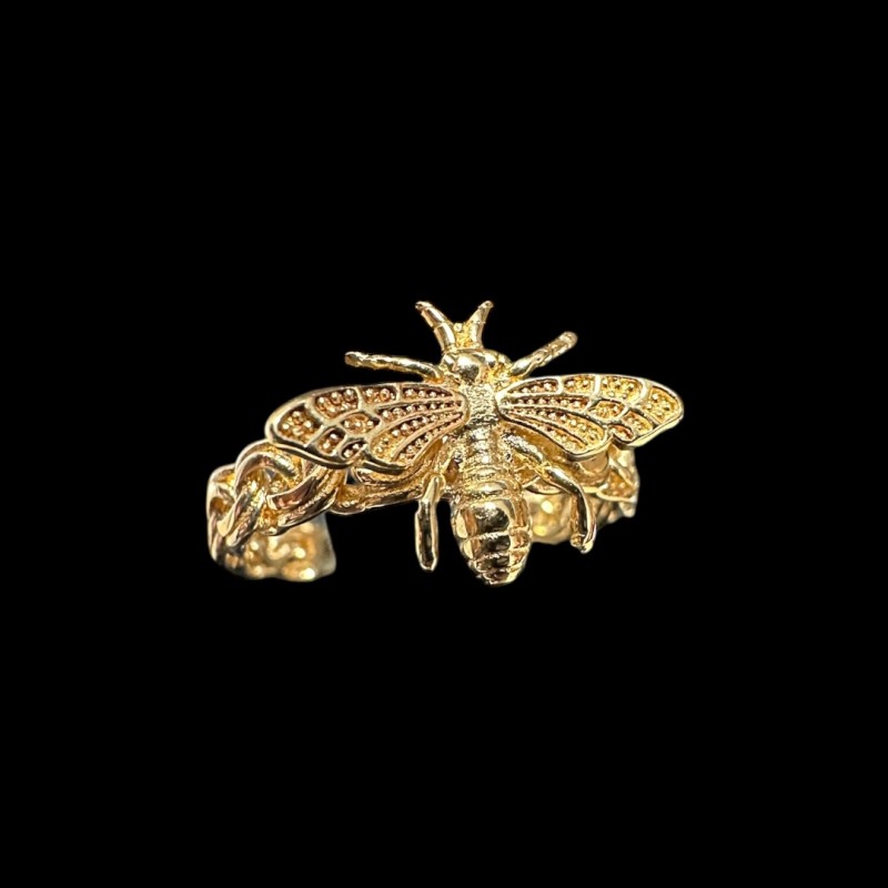 BAGUE MOTIF ABEILLE 18K