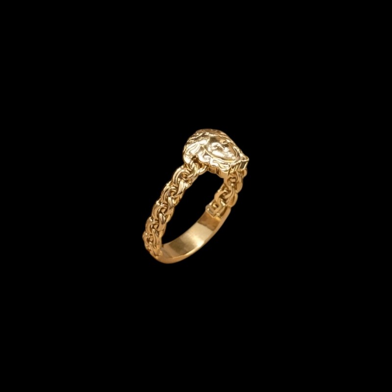 BAGUE MEDUSA OR 18K