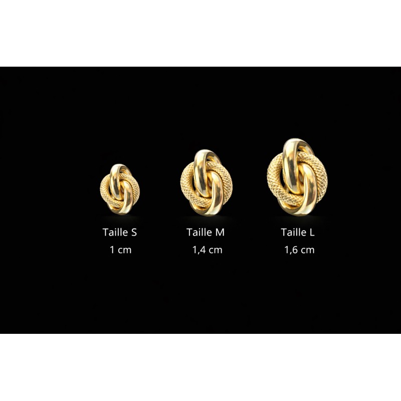 BO FORÇAT LISSE & PIQUÉ  OR 18k