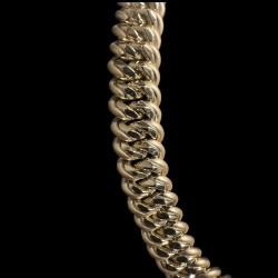COLLIER MAILLE AMERICAINE GRAZIELLA -16MM- OR 18K