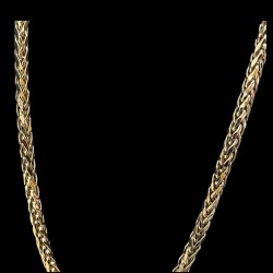 COLLIER MAILLE FRANCO -4MM- OR 18K