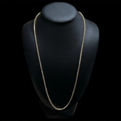 COLLIER MAILLE FRANCO - 2MM- OR 18K