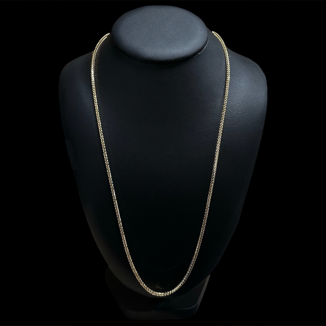 COLLIER MAILLE FRANCO - 2MM- OR 18K
