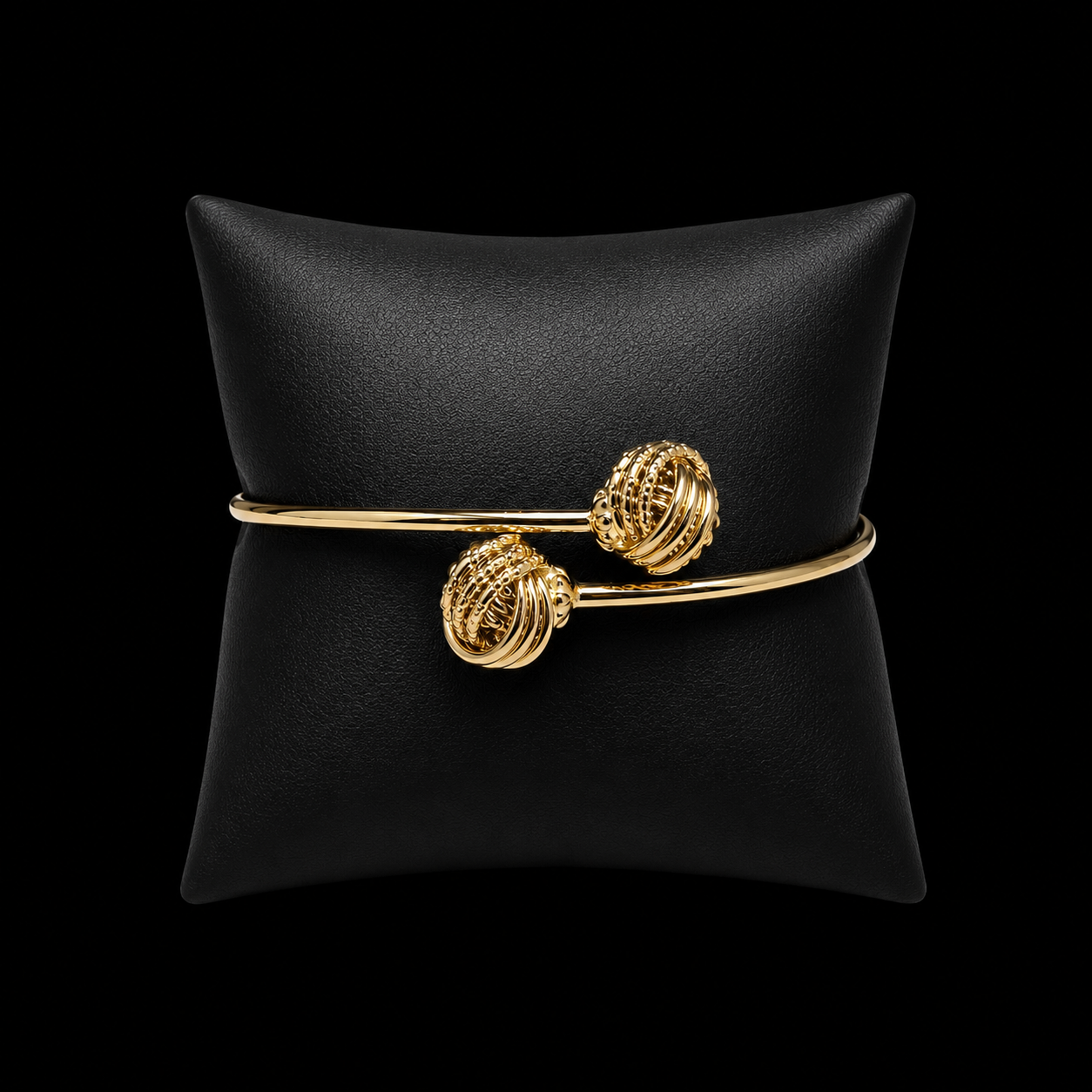 BRACELET JONC NOEUD - 3 BRANCHES - OR 18k