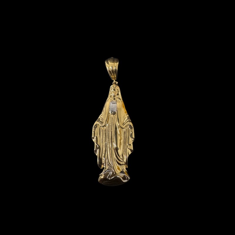 PENDENTIF VIERGE OR 750/ml