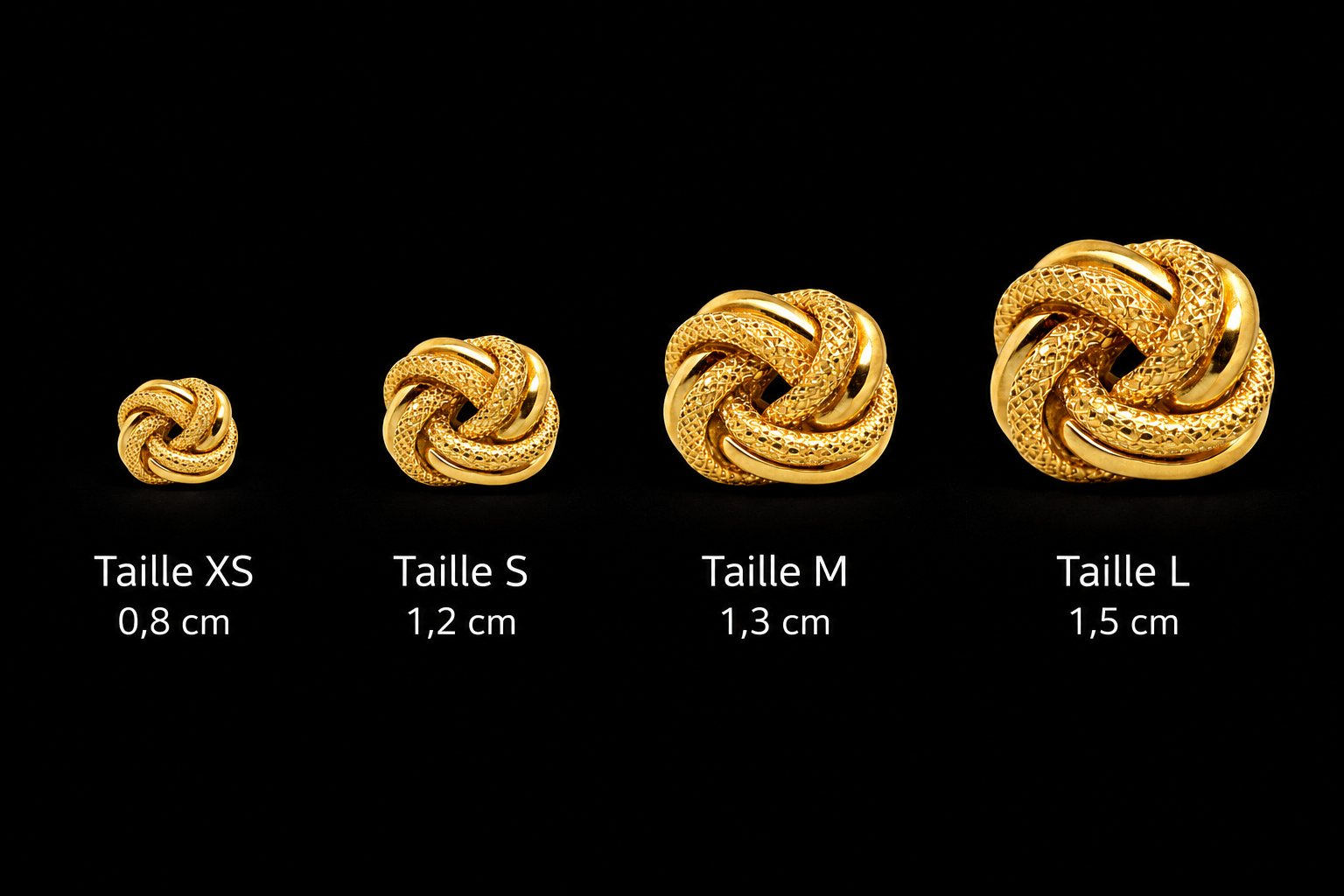 BO NOEUD OR 18k