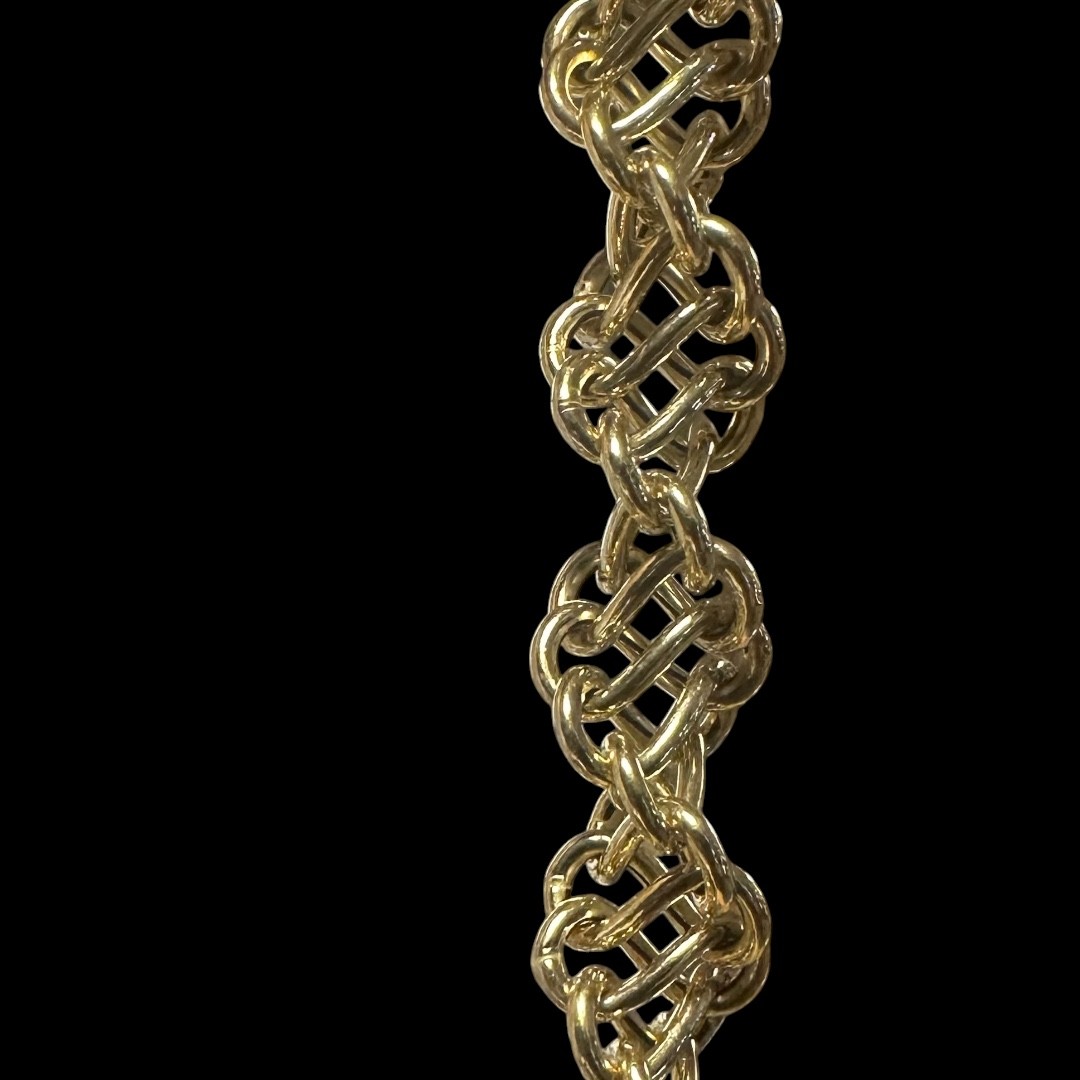 COLLIER MAILLE ADN OR 18K