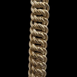 COLLIER MAILLE AMÉRICAINE 15MM - OR 18K