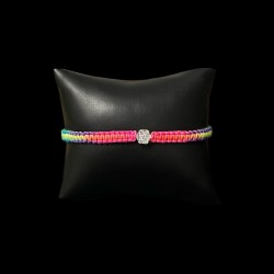 BRACELET FIL FLEURE OR 18K