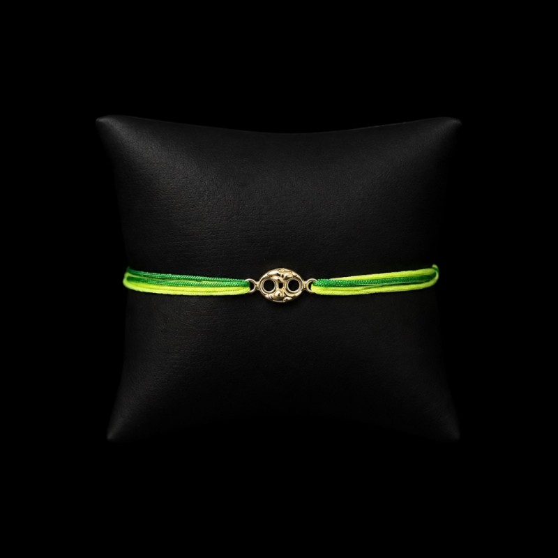 BRACELET MULTIFILS MAILLE CAFE NUGGET OR 18K