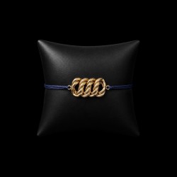 BRACELET FIL MAILLE AMÉRICAINE L&P OR 18K