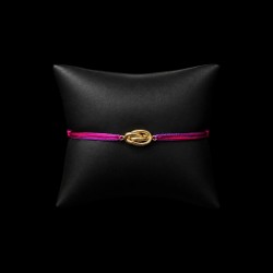BRACELET MULTIFILS MAILLE FORÇAT OR 18K