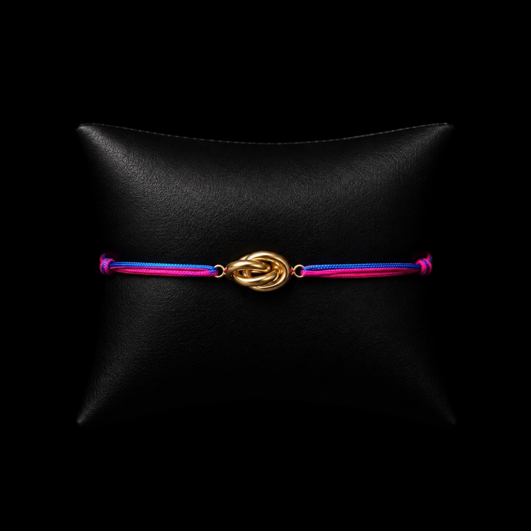 BRACELET MULTIFILS - MAILLE FORÇAT OR 18K