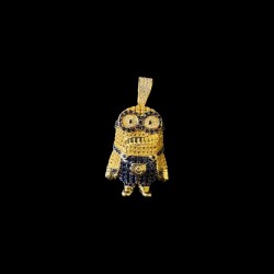 PENDENTIF PIERRE MIGNON OR 750/ml